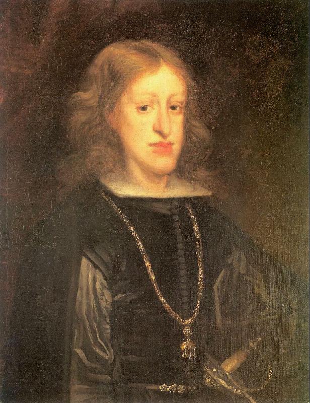 Miranda, Juan Carreno de Portrait of Charles II oil painting picture